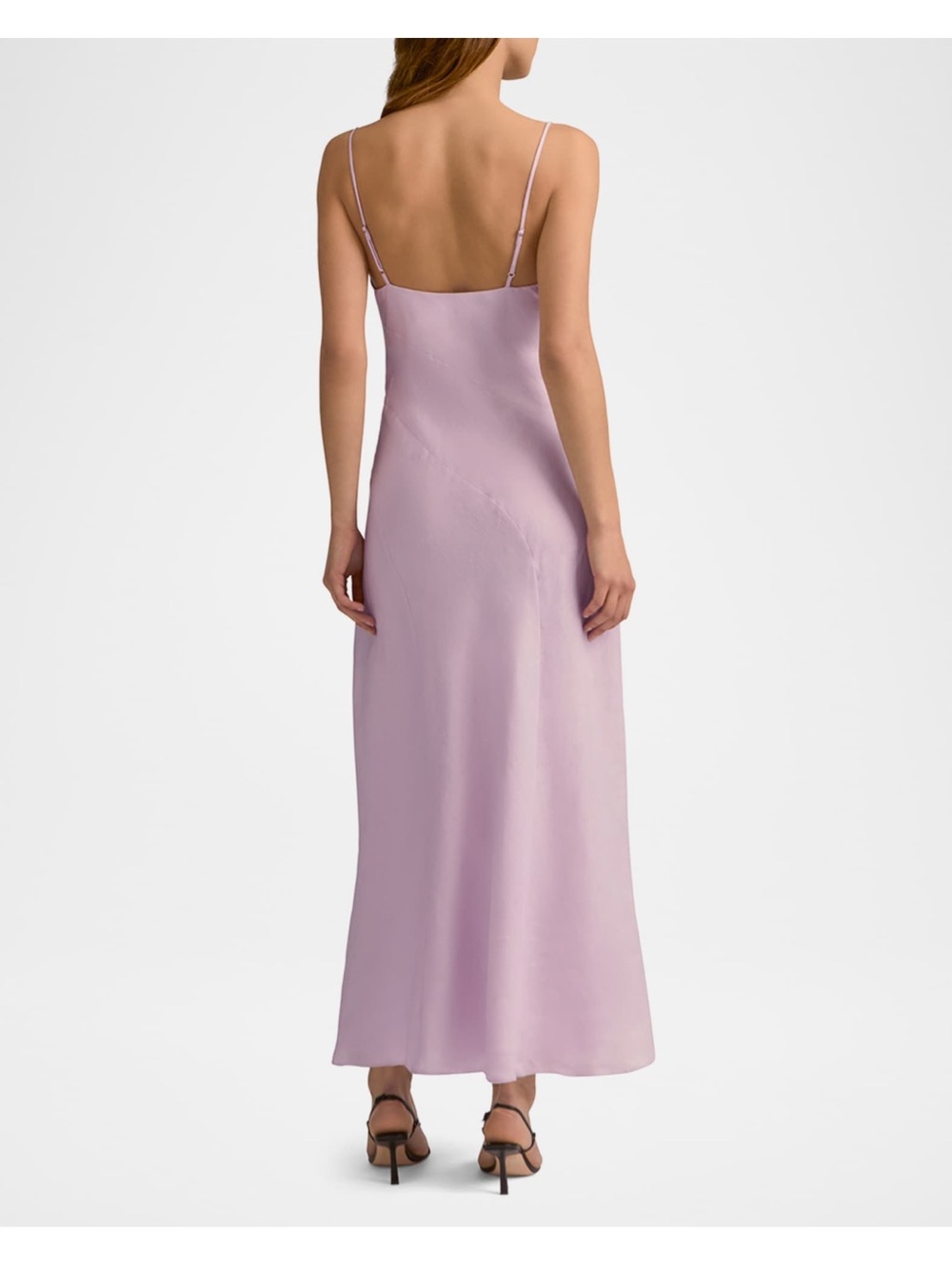 Favorite Daughter Josette Linen Slip Dress in Lilac